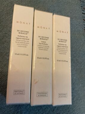 MONAT Set of 3 Unopened 30 Second Miracle™ Instant Eye Perfector